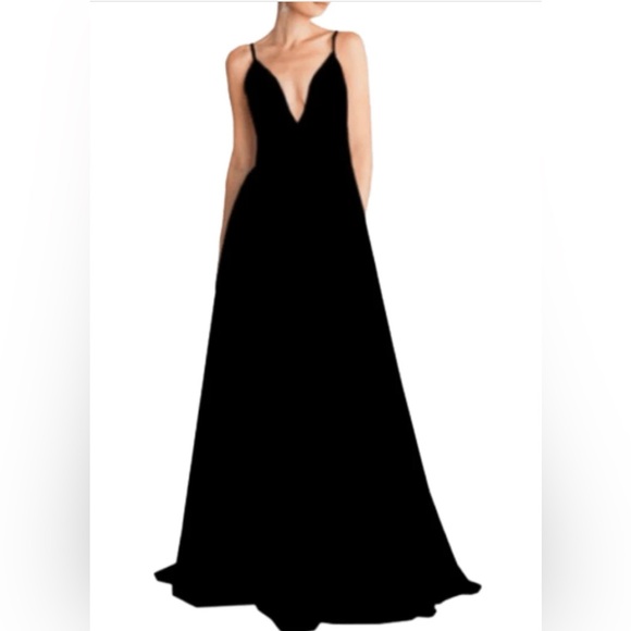 PIA GLADYS PEREYEvita Ball Gown - Black NWT
